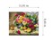 Gobelin canvas for halfstitch without yarn after Georges Jeannin - Still Life of Roses and Citrus Fruit 3472H